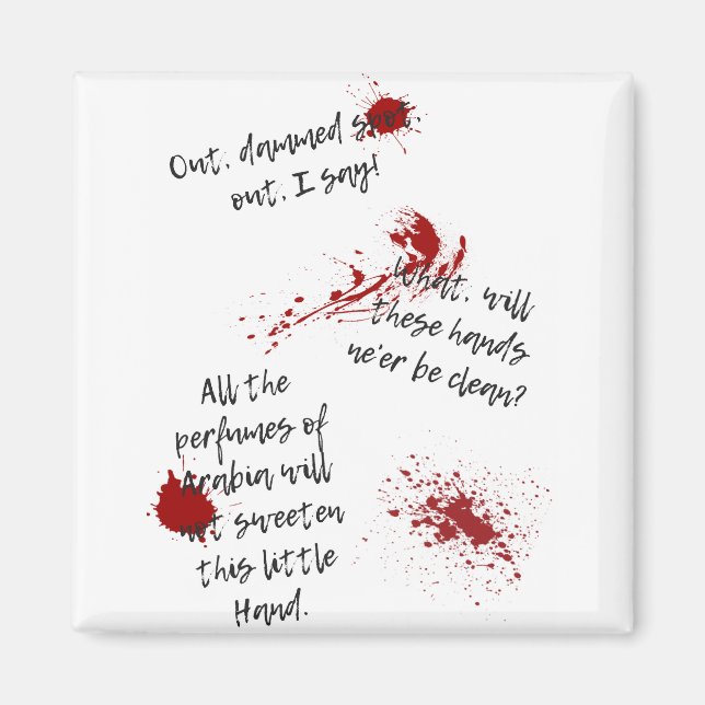 Lady Macbeth Magnet (Front)