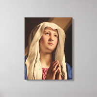 Lady Madonna Praying (Virgin Mary) (Christian Art)