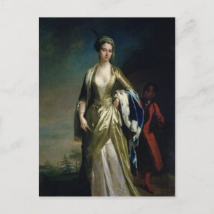 Lady Mary Wortley Montagu, c.1725 Postcard