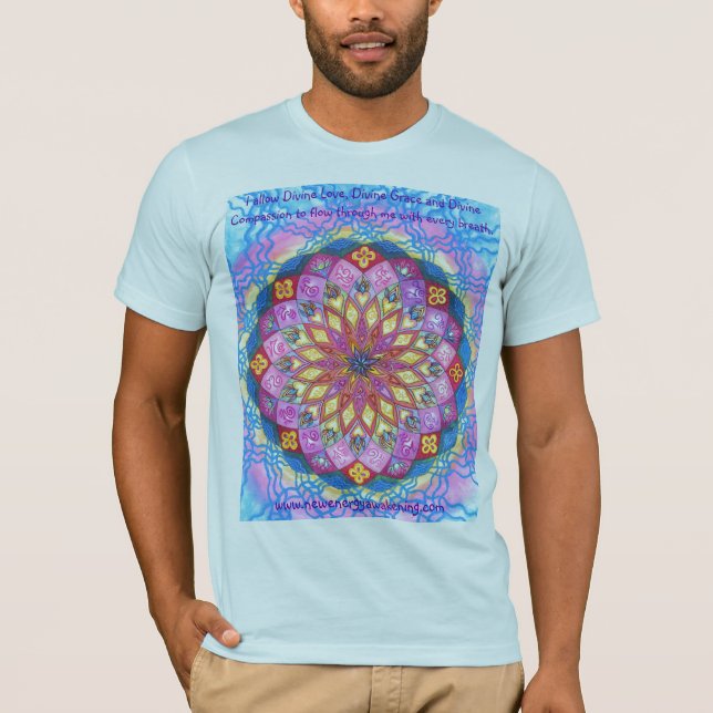 Lady Master Mandala T Shirt Mens (Front)