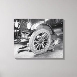 Lady Mechanic, 1920 Canvas Print