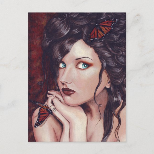 Lady Monarch Postcard (Front)