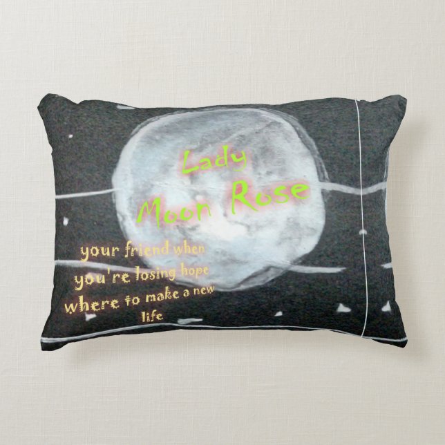 Lady Moonrose Pillow (Front)