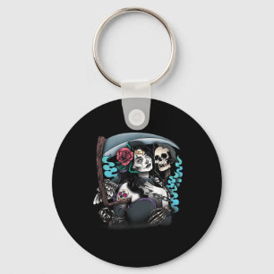 Lady Muerte Tattoo La Muerte Tattoo Lady Tattoo Ta Key Ring