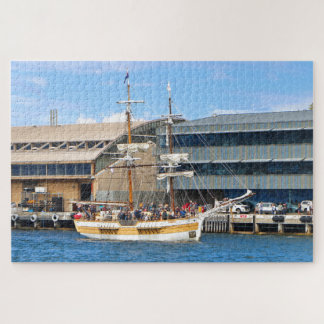 Lady Nelson sailing ship, Hobart, Tasmania Jigsaw Puzzle
