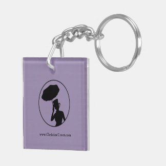 Lady of Ashes Keychain, Dbl Sided - Keys Hearse Key Ring