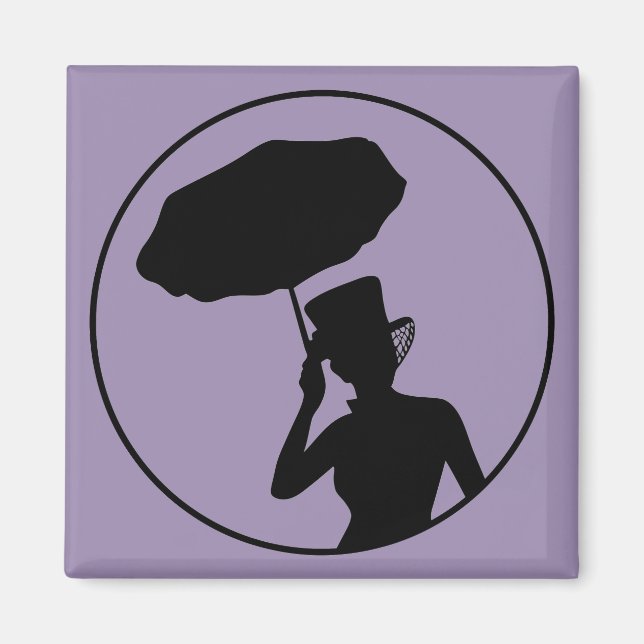 Lady of Ashes Magnet, Purple Magnet (Front)