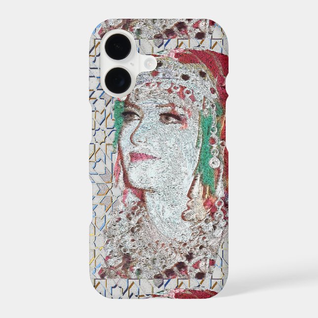 Lady of Atlas II iPhone Case (Back)