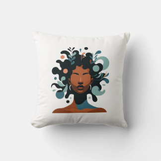 lady of colors cushion
