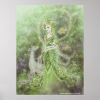 Lady of Compassion Art Print