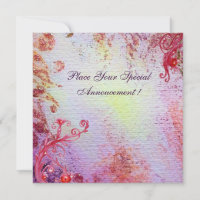 LADY OF LAKE 1 , vibrant bright blue pink