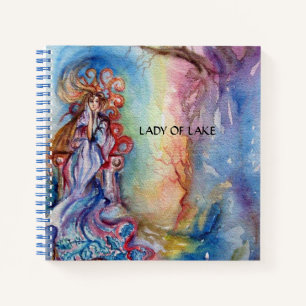 LADY OF LAKE Arthurian Legend Watercolor Notebook