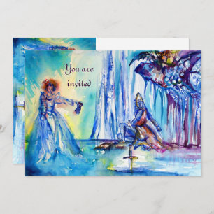 LADY OF LAKE ,EXCALIBUR ,Magic and Mystery Invitation