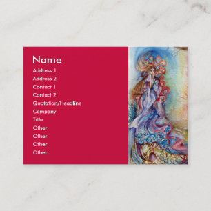 LADY OF LAKE , Magic and Mystery Business Card