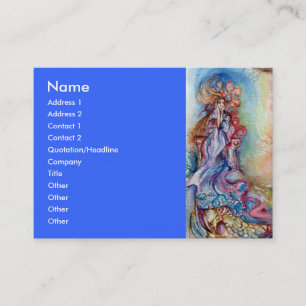 LADY OF LAKE , Magic and Mystery Business Card