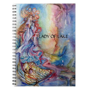 LADY OF LAKE SPIRAL NOTEBOOK