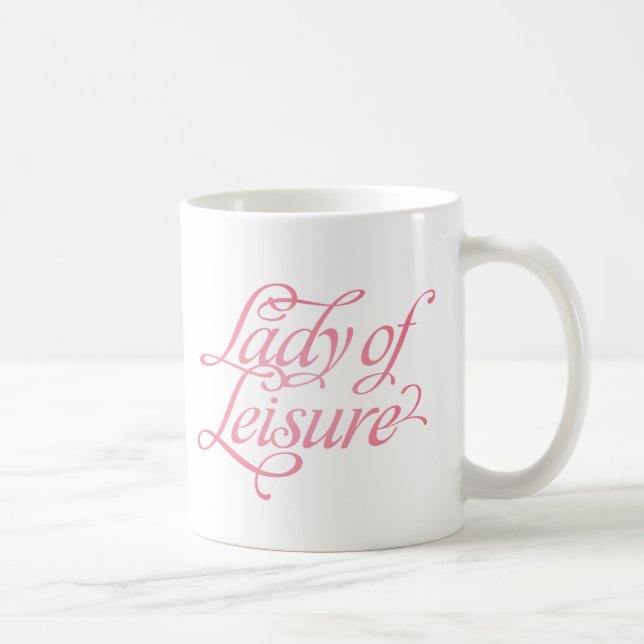 Lady Of Leisure 2 Coffee Mug (Right)