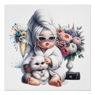 Lady of Leisure Wall Decor