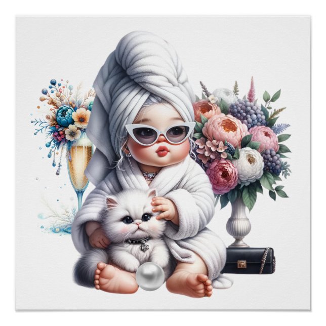 Lady of Leisure Wall Decor (Front)