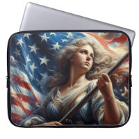 Lady Of Liberty - Patriotism Art