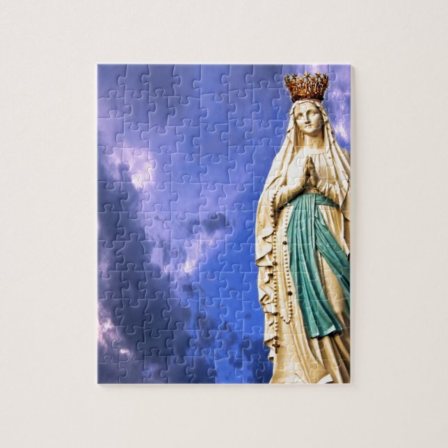 Lady of Lourdes Jigsaw Puzzle (Vertical)