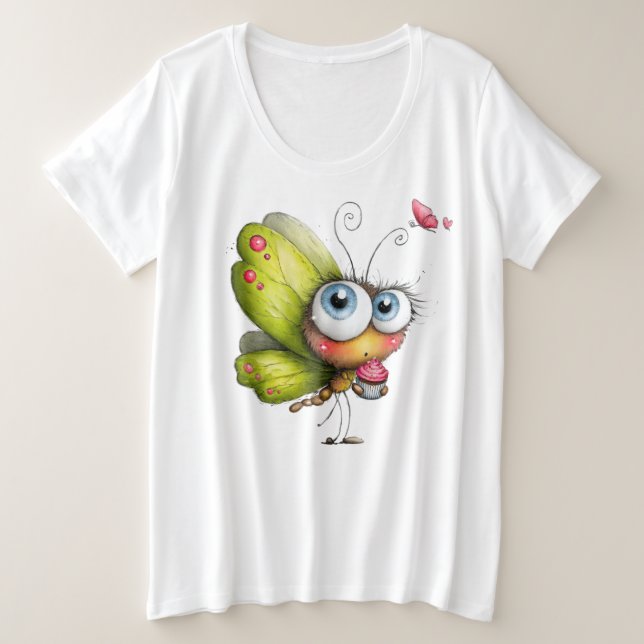 Lady of Nature#2  Plus Size T-Shirt (Design Front)