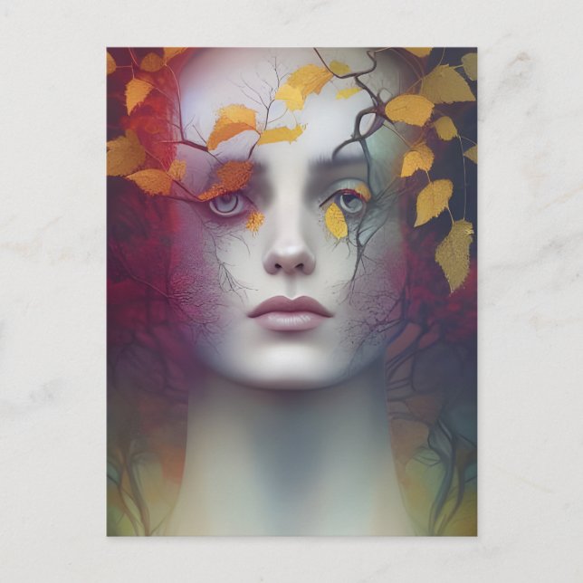 Lady of Nature Postcard (Front)