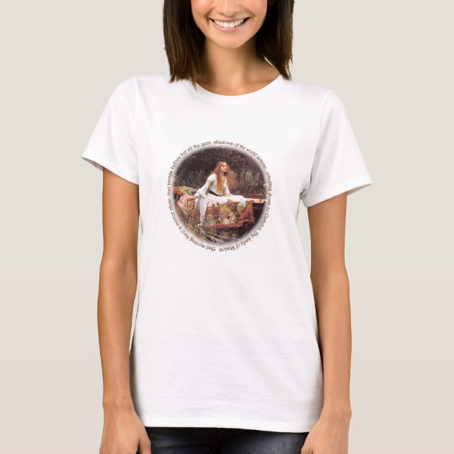 Lady of Shallot T-Shirt (Front)
