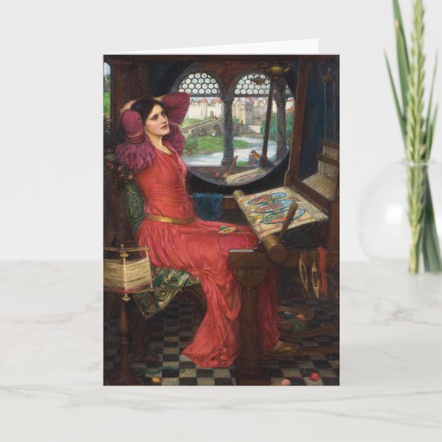 Lady of Shalott | John William Waterhouse Card (Front)