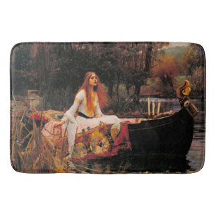 Lady of Shalott Waterhouse Art Bath Mat