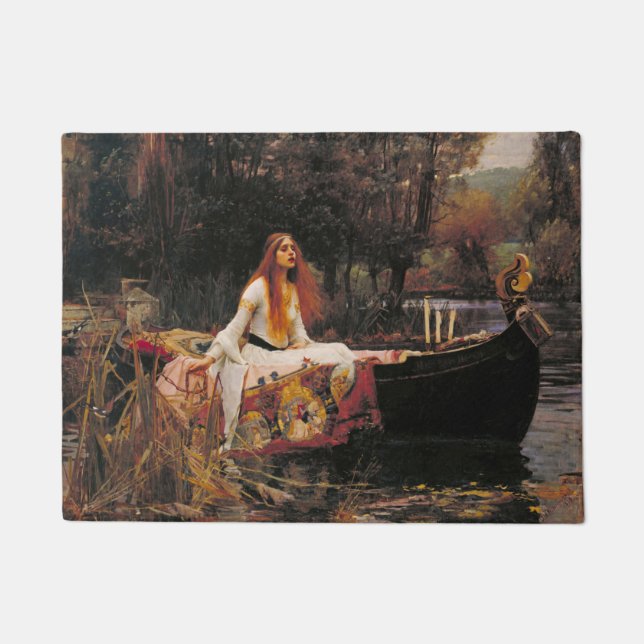 Lady of Shalott Waterhouse Doormat (Front)