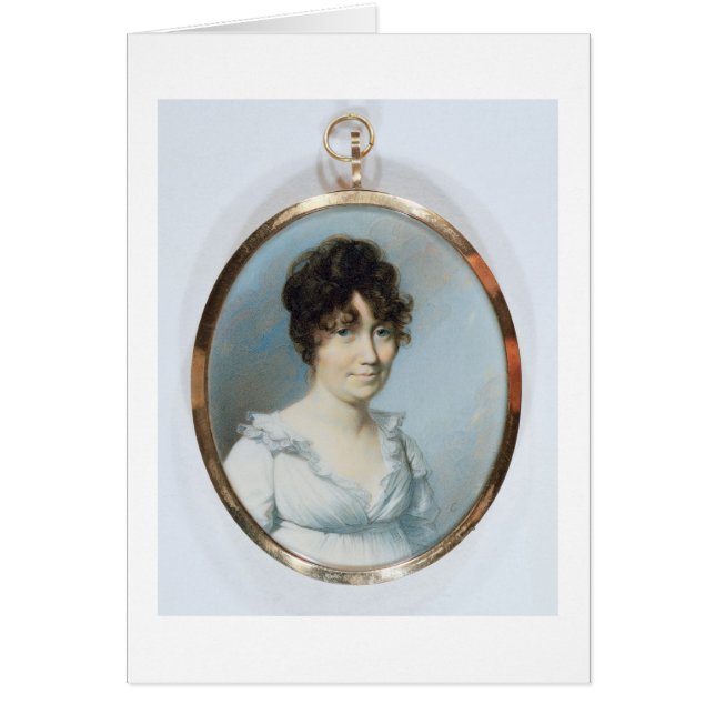 Lady of the Blunt Family (w/c and gouache on ivory (Front)