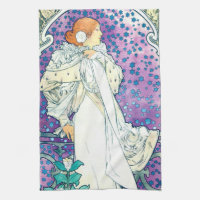 Lady of the Camelias, Alphonse Mucha