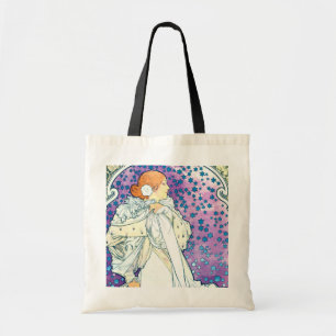 Lady of the Camelias, Alphonse Mucha Tote Bag