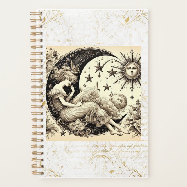 Lady of the Crescent Moon Planner (Front)