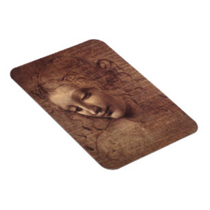 Lady of the Dishevelled Hair Magnet