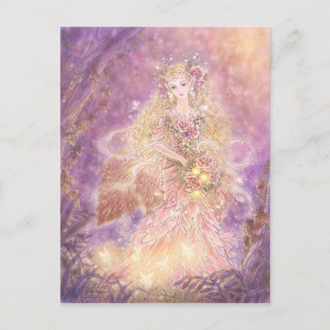 Lady of the Forest Postcard (Front)