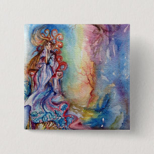LADY OF THE LAKE 15 CM SQUARE BADGE