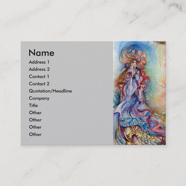 LADY OF THE LAKE BUSINESS CARD (Front)