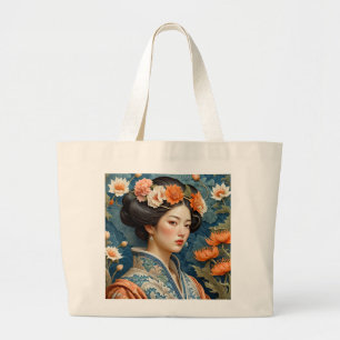 Lady of the Manor #5 Series Large Tote Bag
