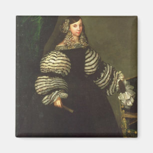 Lady of the Medinaceli family, c.1683 Magnet