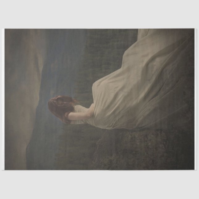 Lady Of The Mountain - Decoupage Tissue Paper (Front)