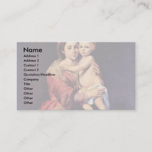 Lady Of The Rosary Business Card