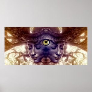 Lady of the trees fantasy Poster