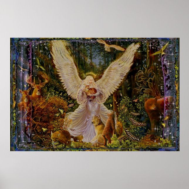 Lady Of The Woods Poster (Front)