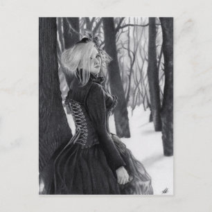 Lady of Winter Postcards