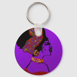 Lady of Wisdom and Vitality Keychain