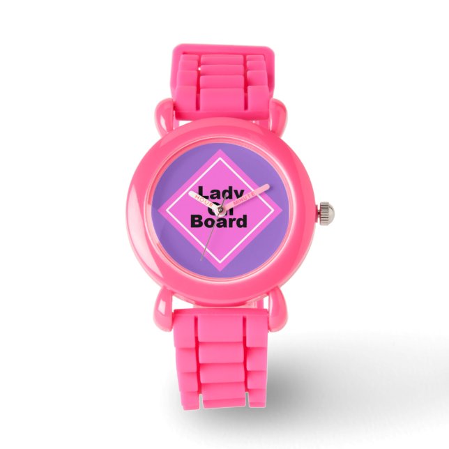 Lady on Board Watch (Front)