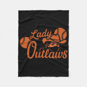 Lady Outlaws Softll  Fleece Blanket