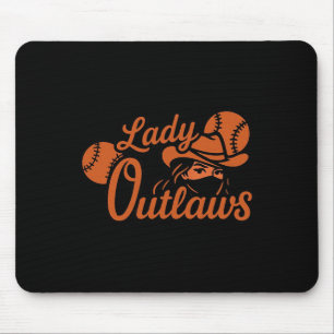 Lady Outlaws Softll Mouse Pad